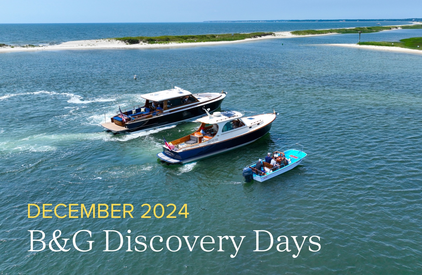 B&G Discovery Days banner