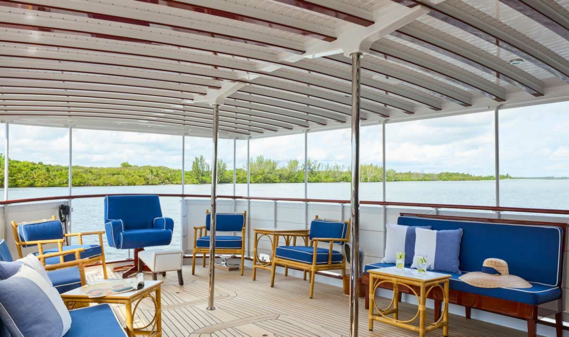 Lounge aria on Honey Fitz deck