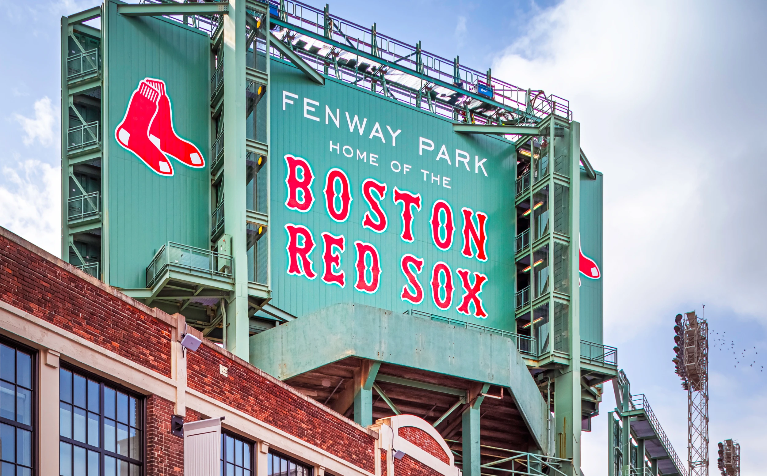 Fenway Park banner
