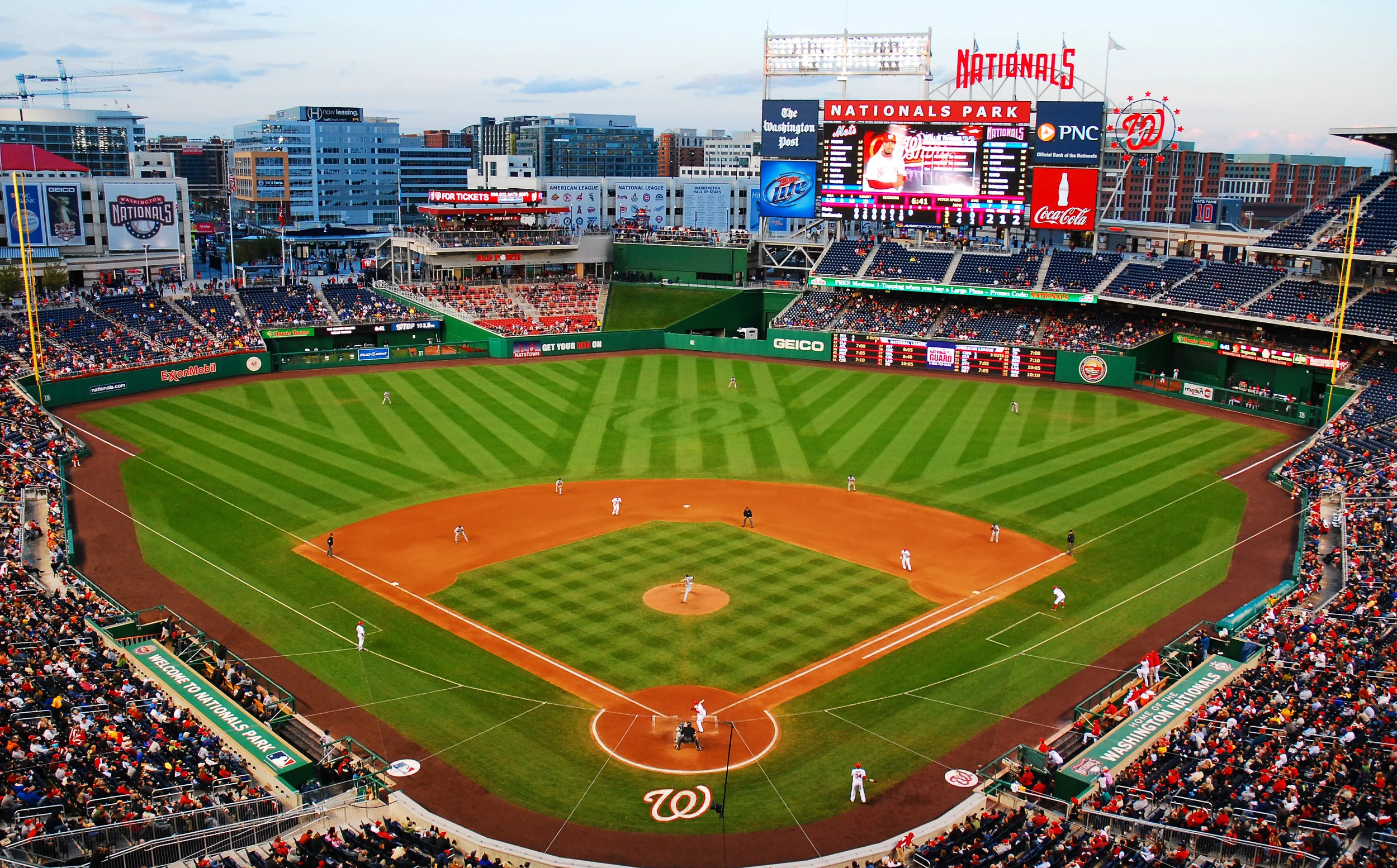 Nationals Park banner