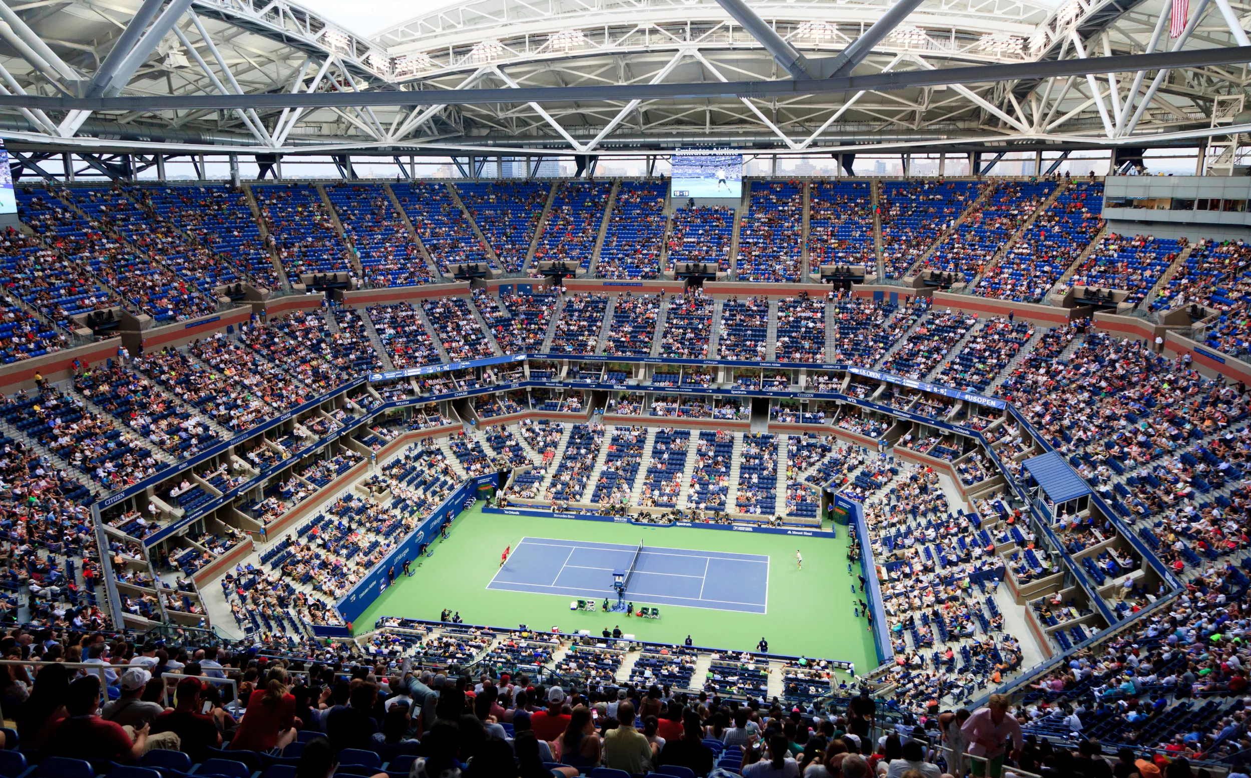 US Open Tennis banner