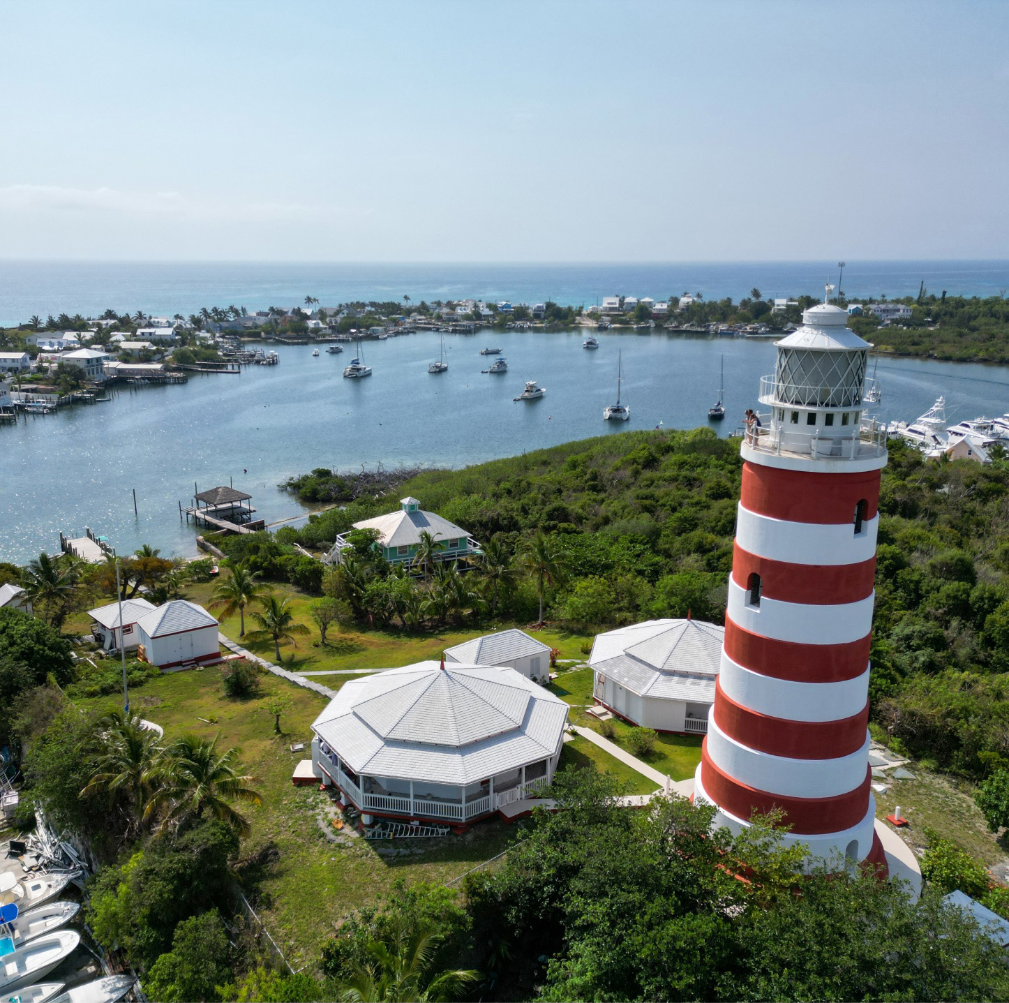 Lighthouse in Marsh Harbour