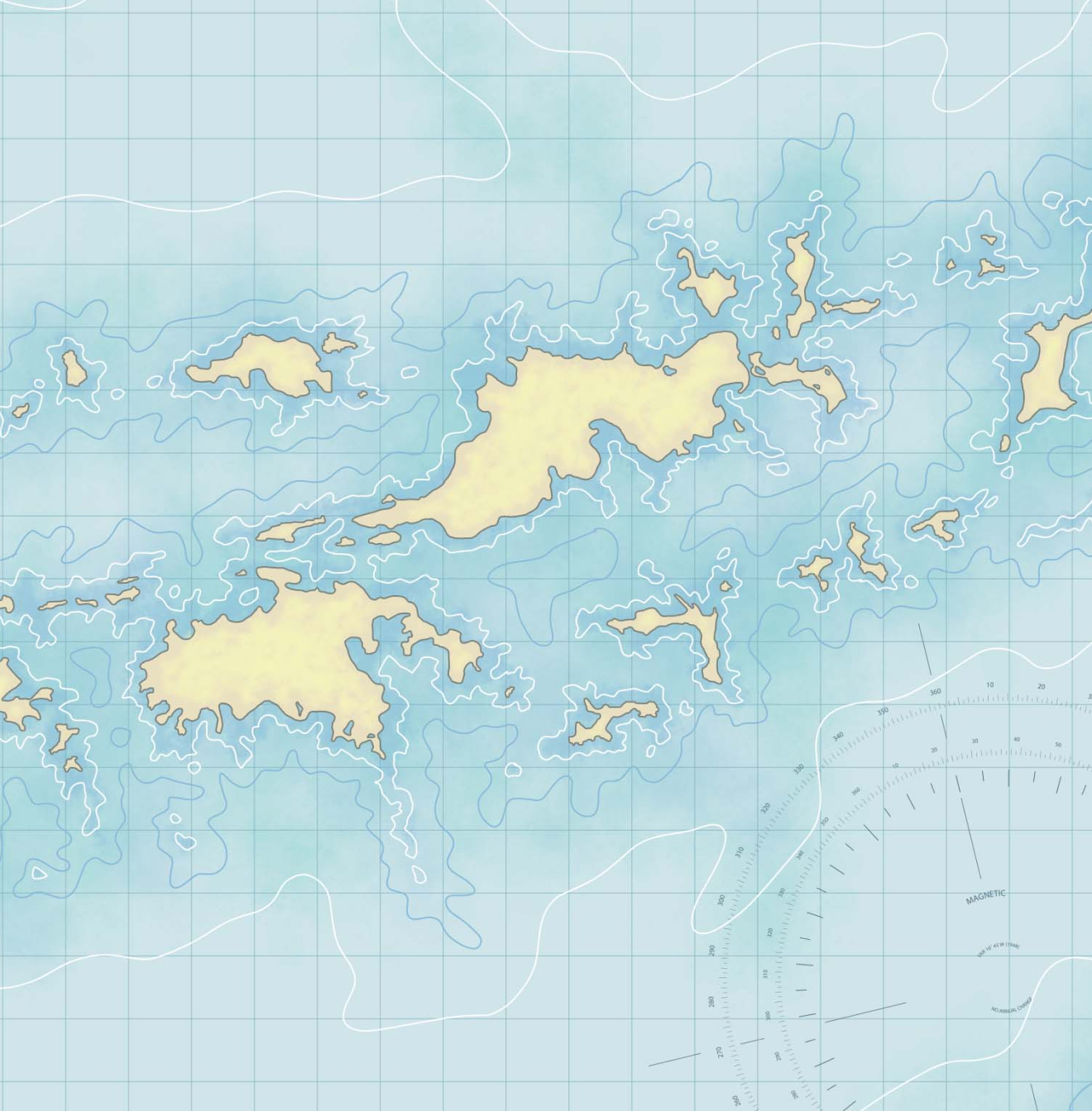 Chart of The Bahamas