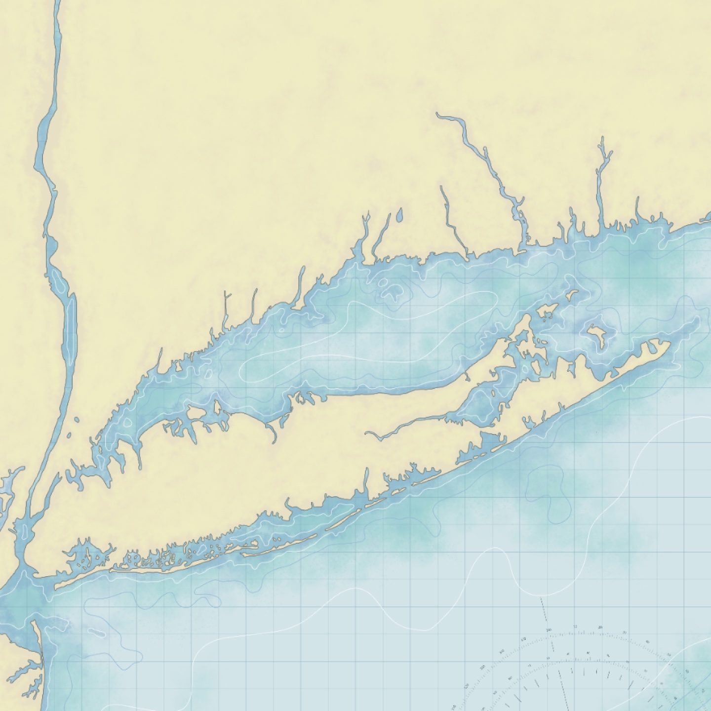 Chart of Long Island