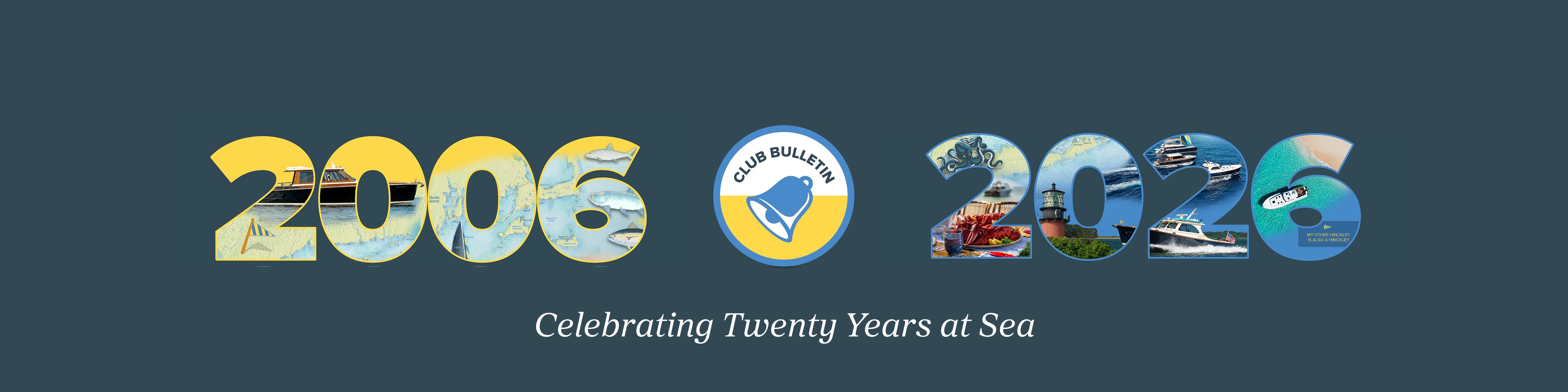Barton and Gray twenty year anniversary banner. 2006 - 2026