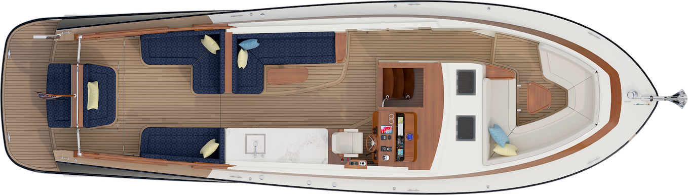 Daychaser 40 Deckplan