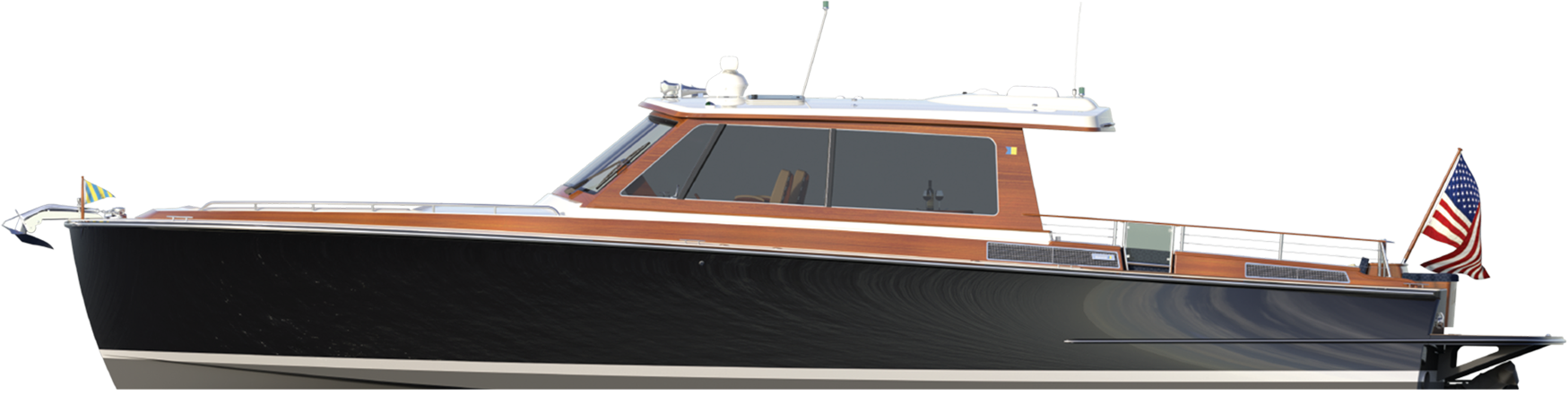 Daychaser 48 side profile