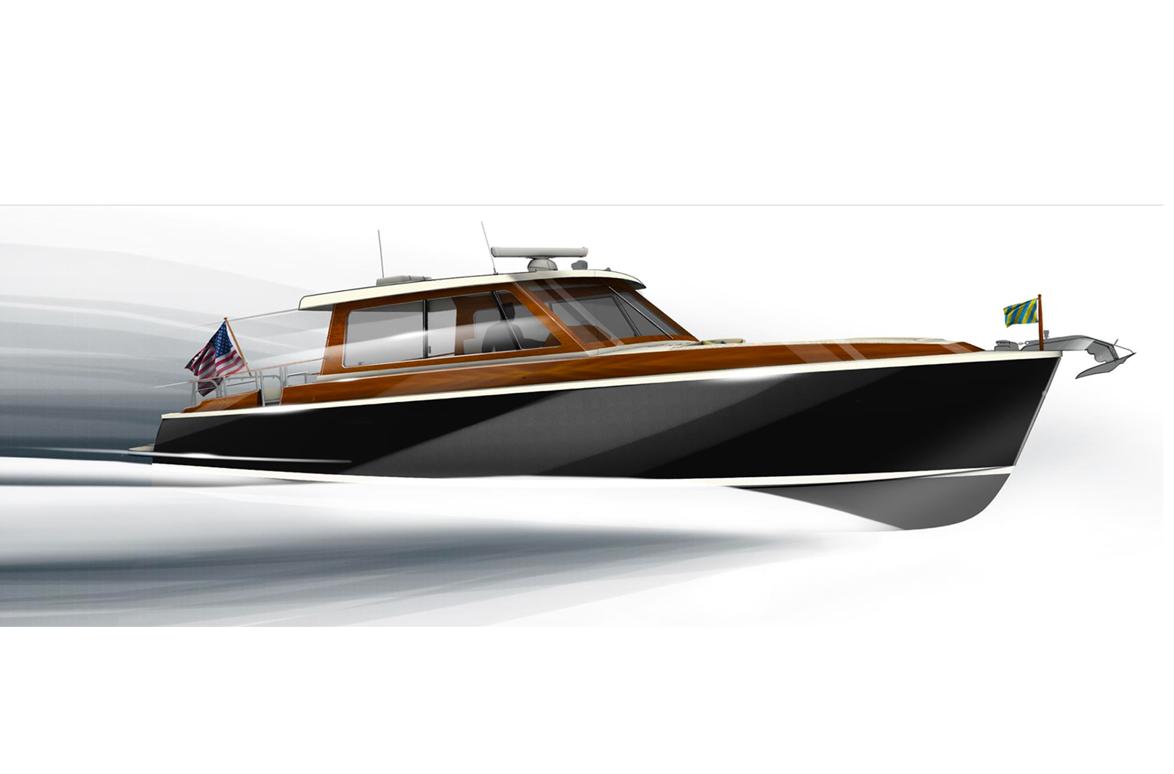 Daychaser 40 render dashing