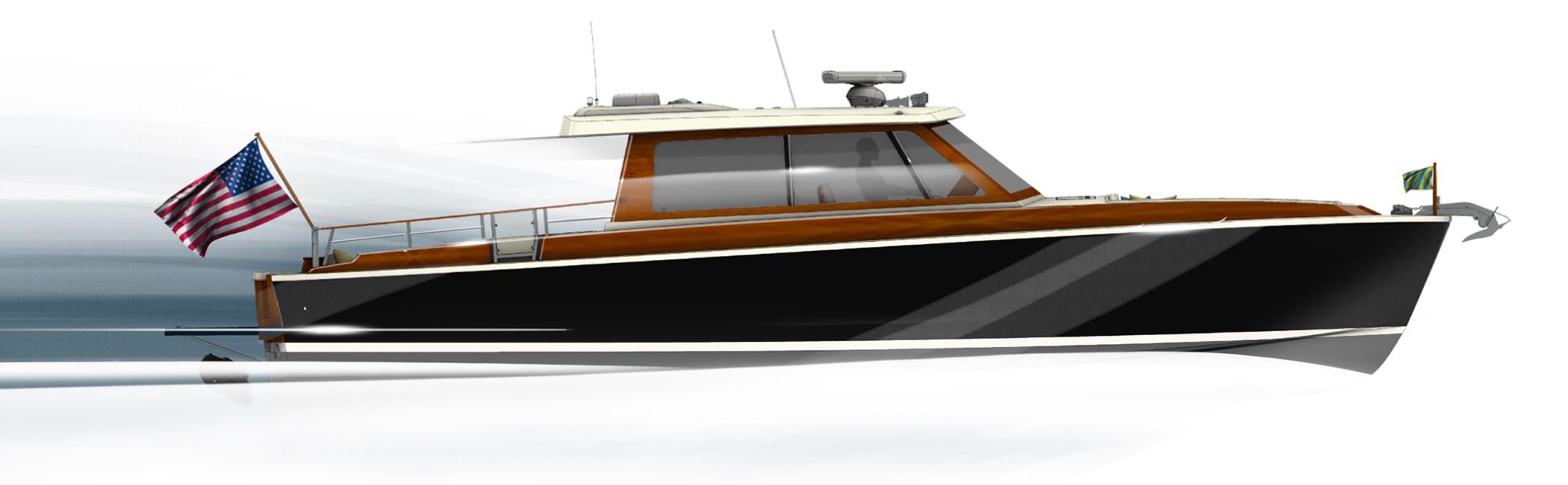 Daychaser 40 dashing graphic